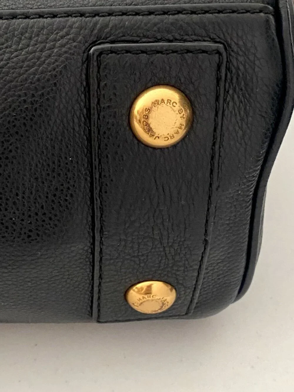 Marc by Marc Jacobs Too Hot Too Handle Black Satchel Bag
